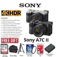 (READY STOCK)SONY A7C II A7C MARK II MARK2 33MP EXMOR R CMOS SENSOR AND BIONZ XR PROCESSOR AI-POWERE
