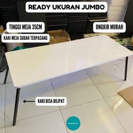 TANJUNGMERUSHOP Folding Laptop Table Foldable Desk Jumbo 120x60 120x40 100x50 100x40 80x50 80x40 60x