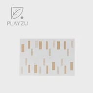 PLAYZU 歐美設計無毒巧拼地墊 北歐風系列 (58x58x1.2cm) 6入組 - 極光之美