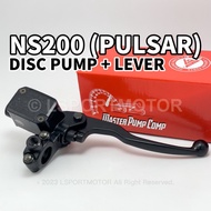 MODENAS PULSAR NS200 DISC PUMP + LEVER (FRONT) MASTER PUMP ASSY BRAKE LEVER ASSY HANDLE BREAK NS 200