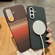 Ultra-thin aramid wireless charging anti-impact mobile phone cover For Samsung A55 A56 A15 A16