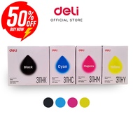 หมึกเติม DELI INKJET D311NW ขนาด 100ML. #หมึกเครื่องปริ้น hp #หมึกปริ้น   #หมึกสี   #หมึกปริ้นเตอร์  #ตลับหมึก