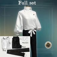 NEW Anime Jujutsu Kaisen Yuta Okkotsu Cosplay Kostuum Pruik Mannen Vrouwen Halloween Party Uniformen