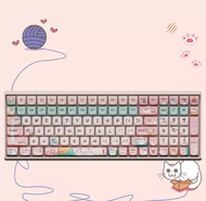 Lofree โลฟเฟอร์แป้นพิมพ์เครื่องกลแบบไร้สายโลฟเฟอร์แป้นพิมพ์บลูทูธแท็บเล็ต iPad แล็ปท็อปสำนักงาน MAC