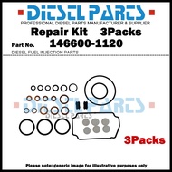 3 Packs of Seal Repair Kit 800636 146600-1120 16799V0700 1679989TA2 8942285450 ME741207 for Zexel NP