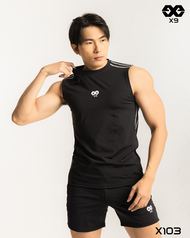 Áo Ba Lỗ Thể Thao 2 Sọc Nam - X103 - X9 Sportswear