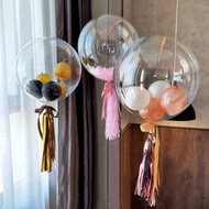 20 cm pvc balloon/ transparent balloon balloon for bloombox