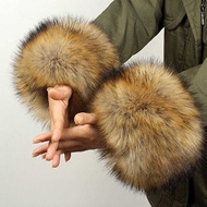 Raccoon Fur Fox Fur Faux Fur Fur Hand Ring Fur Wristband Female Sleeve Imitation Rabbit Fur Bracelet