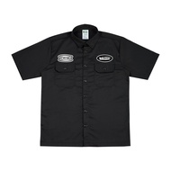 Weister Workshirt Hitam Kemeja Pendek - Engineer