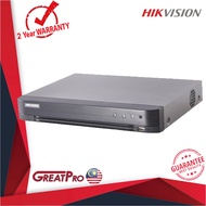 HIKVISION DS-7204HUHI-K1/E 4 CHANNEL ANALOG FULL HD 5MP H.265/H.265+ Digital Video Recorder (DS-7204