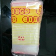 PE PLASTIC CLIP Bag UK 10X6