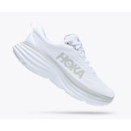 HOKA ONE ONE Bondi 8 Men/Women's White / White Absorbing Road Running Shoes Training Sport Shoes Size 36-45 Men And Women Shoes