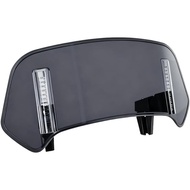 Motorcycle Windshield Extension, Adjustable Clip-On Wind Deflector, Motorcycle Windscreen Extender A