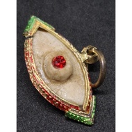 LP Pinak Ruang Tar Eye Amulet BE2527 龙婆碧纳 象牙 天眼 佛牌