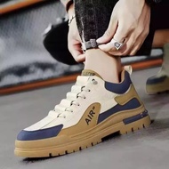 QiaoYiLuo mens shoes knitted casual shoes Korean version running shoes light fashion shoes sneakers