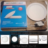 12 watt 12w inbow embedded panel downlight - round led downlight