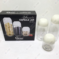 Oxone 3-piece glass Jar set OX-321 - Classic Capsule Jar OX321