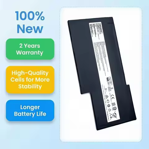 New BTY-M6K Laptop Battery For MSI MS-17B4 MS-16K3 GF63 Thin 8RD 8RC GF75 Thin 3RD 8RC 9SC GF65 GS63