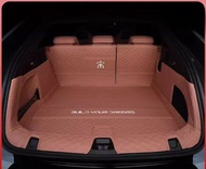 yolandd สำหรับ Byd Song L 2024 รถทั้งหมดล้อมรอบด้านหลัง Trunk Mat Cargo Boot Liner ถาดด้านหลังกระเป๋
