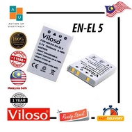 Viloso EN-EL5 Li-Ion Battery For Nikon P510 P520 P530 EN-EL5