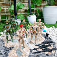 Mainan Set Figure Tentara Edukatif - Action Figure Army Anak Edukasi