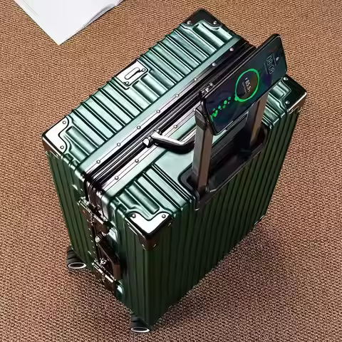 【drop deal】aluminum frame suitcase with 108 rivets, luggage 20-28 inches in size,carry on size featu