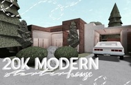 new Bloxburg modern 20k house!