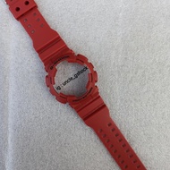 MERAH BEST bnb bezel & strap g-shock gshock ga100/ga110/gd100/gd120 - Red