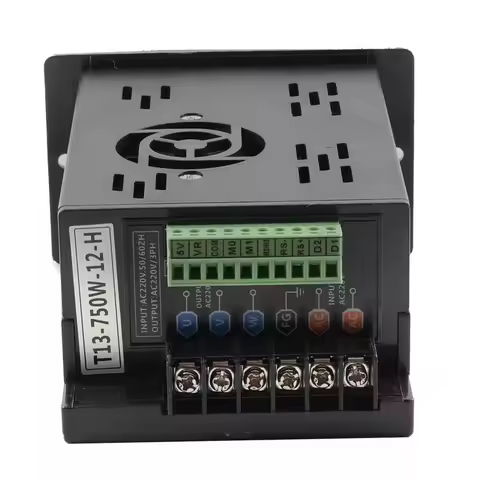 750W 1HP Single Phase to 3 Phase Variable Frequency Drive Inverter AC110/220V VFD VSD for Industrial