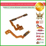 Oppo A1K / realme c2 Power On Off Volume Up Down Button Ribbon Flex cable on off switch ribbon