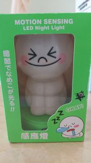 Line friends 感應 小夜燈