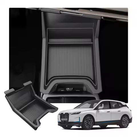 Car Central Storage Box for BMW iX I20 EV 2022 2023 2024 2025 LHD Central Control Container Auto BMW