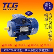 TCG Horizontal Vertical 0.09 KW Aluminum Shell Gearing Three-Phase Abnormal Step Motor Can Be Equipp
