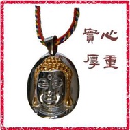 [唐古拉佛教文物批發]不鏽鋼雙色釋迦牟尼佛項鍊