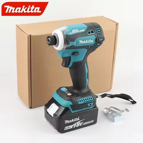 Makita DTD171 Brushless Impact Driver:Cordless Power Tools,18V BL Motor,LED WorkLight RechargeableSc