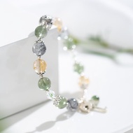 綠髮晶金髮晶手鍊