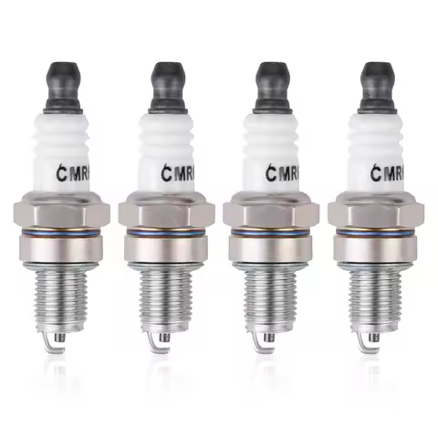 CMR6H Spark Plug 4 Pcs Compatible with NGK 3365 Replacement Compatible with Stihl FC56 FC70 MS192 Tr