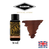 Diamine Fountain Pen Ink 30ml Bottle Ink Saddle Brown