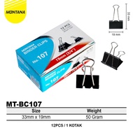 Binder Clip Clip/ Montana Paper Clip 107 MT-BC107/