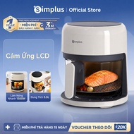 Simplus Oil-Free Fryer 3.5L Capacity Glass Pot KQZG017 - 1 for 1