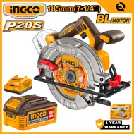 INGCO 20V 7-1/4" CORDLESS CIRCULAR SAW | BRUSHLESS MOTOR | CSLI18513 CSLI18511 CSLI1851