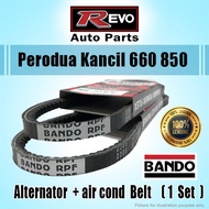 BANDO PERODUA KANCIL 660 850 Belting ALTERNATOR FAN BELT 2305 2265 AIRCOND BELT2265 SET ORIGINAL