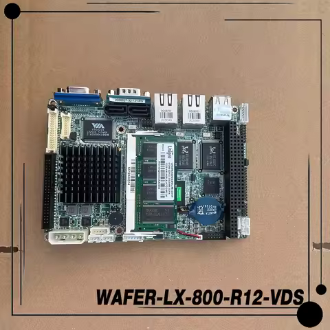 WAFER-LX-800-R12 For IEI dual-port 3.5 inch industrial motherboard WAFER-LX-800-R12-VDS