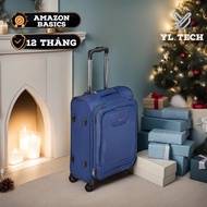 Amazonbasics Portable Travel Suitcase, With TSA Key And Wheel