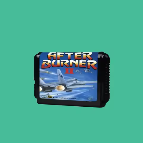 Link7 Air Buster, After Burner II JAP Version Game for SEGA Mega Drive Genesis 16 bit Console Game C