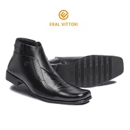 Lecter 412 - Sepatu Pria Pantofel Kasual Boots Formal Kulit Eral Vittori