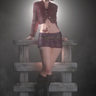 Resin White Model Silent Ling Maria High Precision Printing Model Parts 10cm/12cm/15cm/18cm KTOD