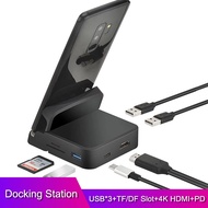 8 in 1 USB C HUB Dex Station Type C HUB to USB 3.0 HDMI USB HUB for Samsung S20 Note 20 Huawei P40 M