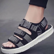 Men Casual Beach Shoes Plain Color Breathable Men Sandals Fashionable Youth Non Slip Slippers 38-44