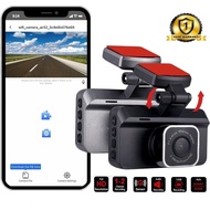 【In stock】[WIFI VERSION] ROADCAM WIFI App X3  Dash Cam Front and Rear Camera Dual Channel Recording 